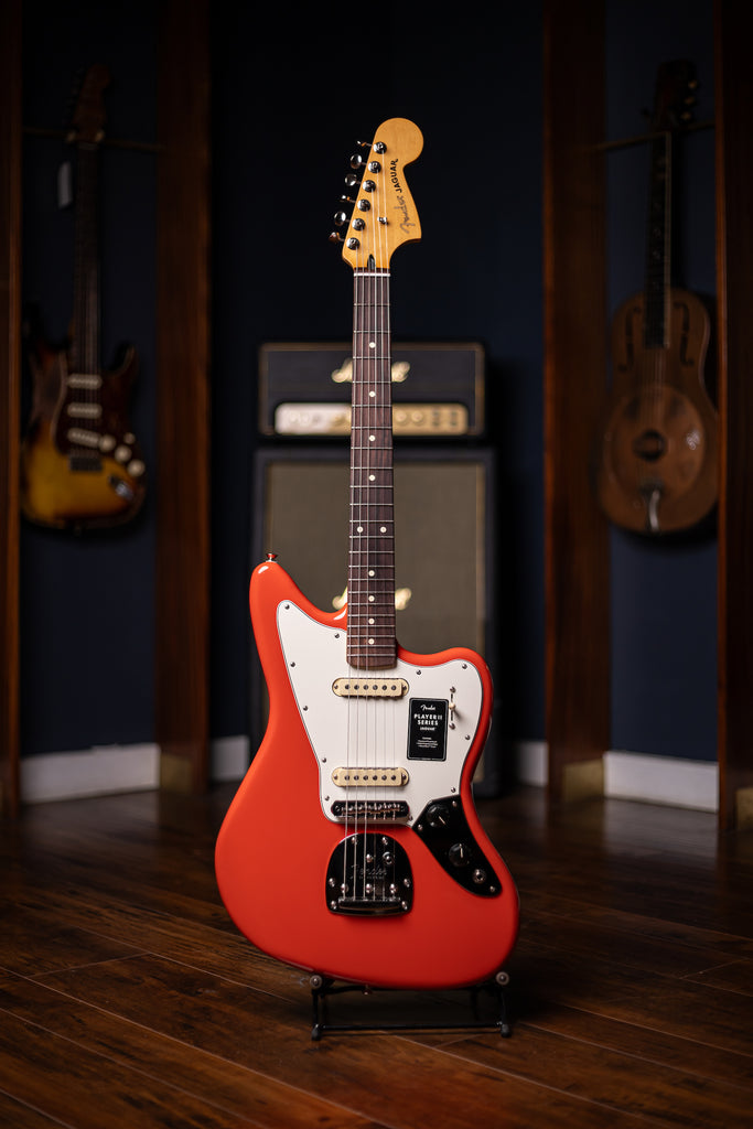 Fender Player II Jaguar Electric Guitar - Coral Red