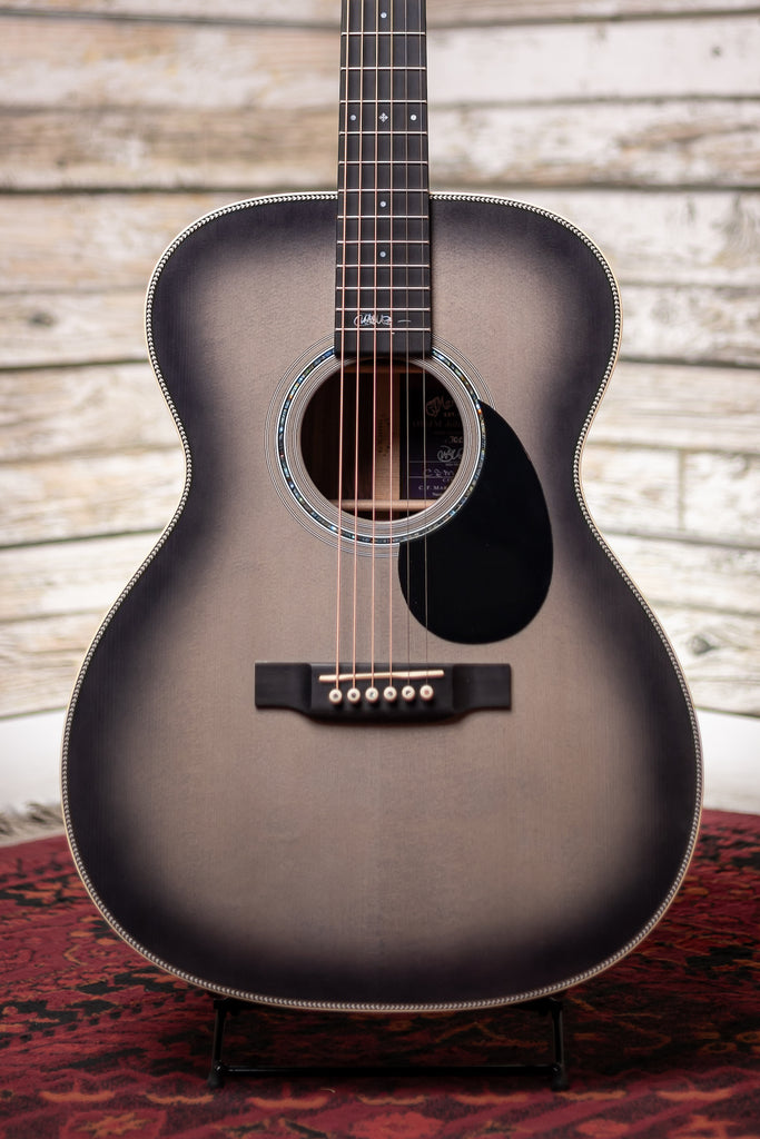 Martin OMJM 20th Anniversary John Mayer Acoustic Guitar - Platinum Gray