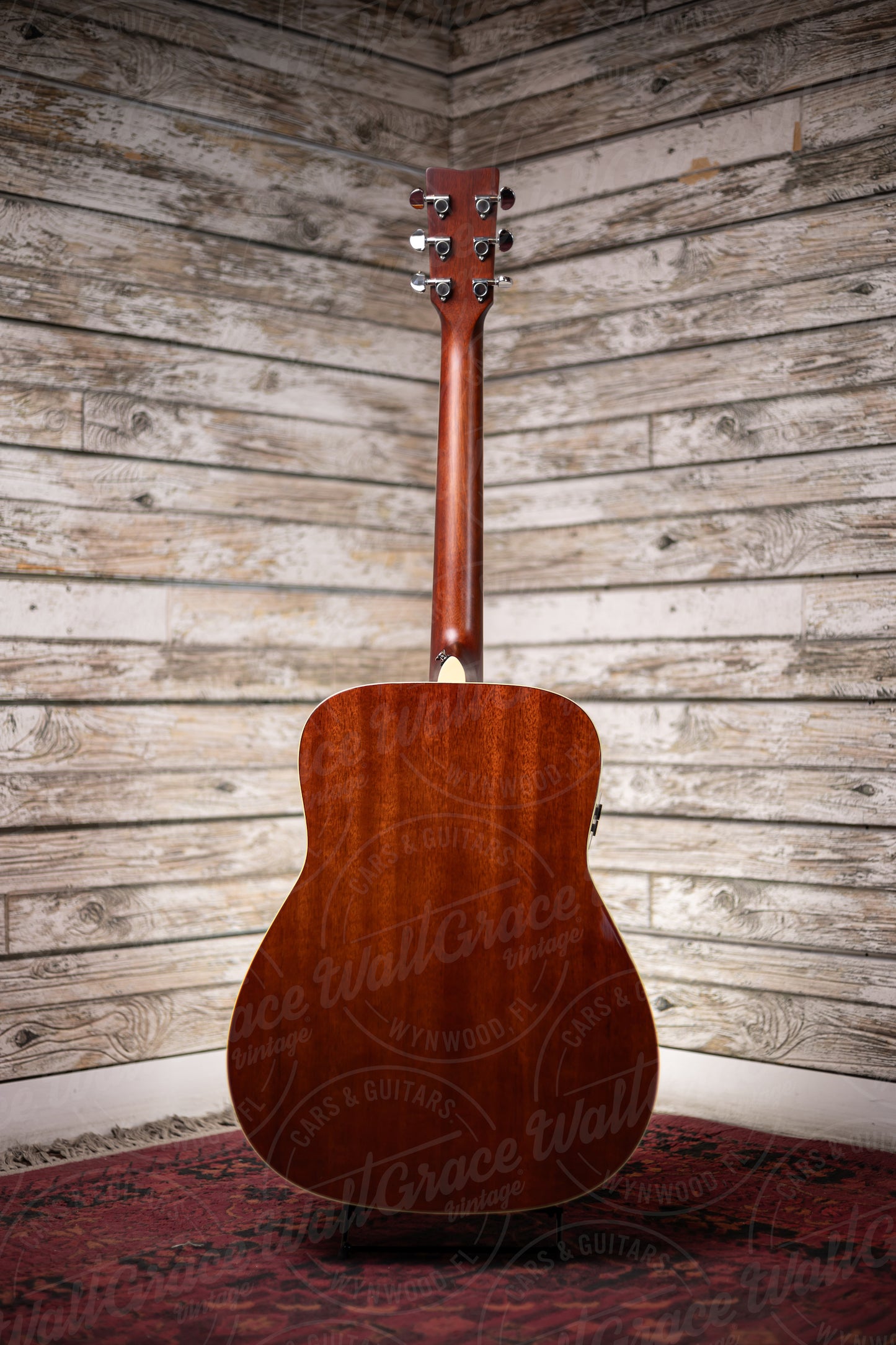 Yamaha FG-TA TransAcoustic Dreadnought Guitar - Brown Sunburst