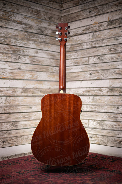 Yamaha FG-TA TransAcoustic Dreadnought Guitar - Brown Sunburst