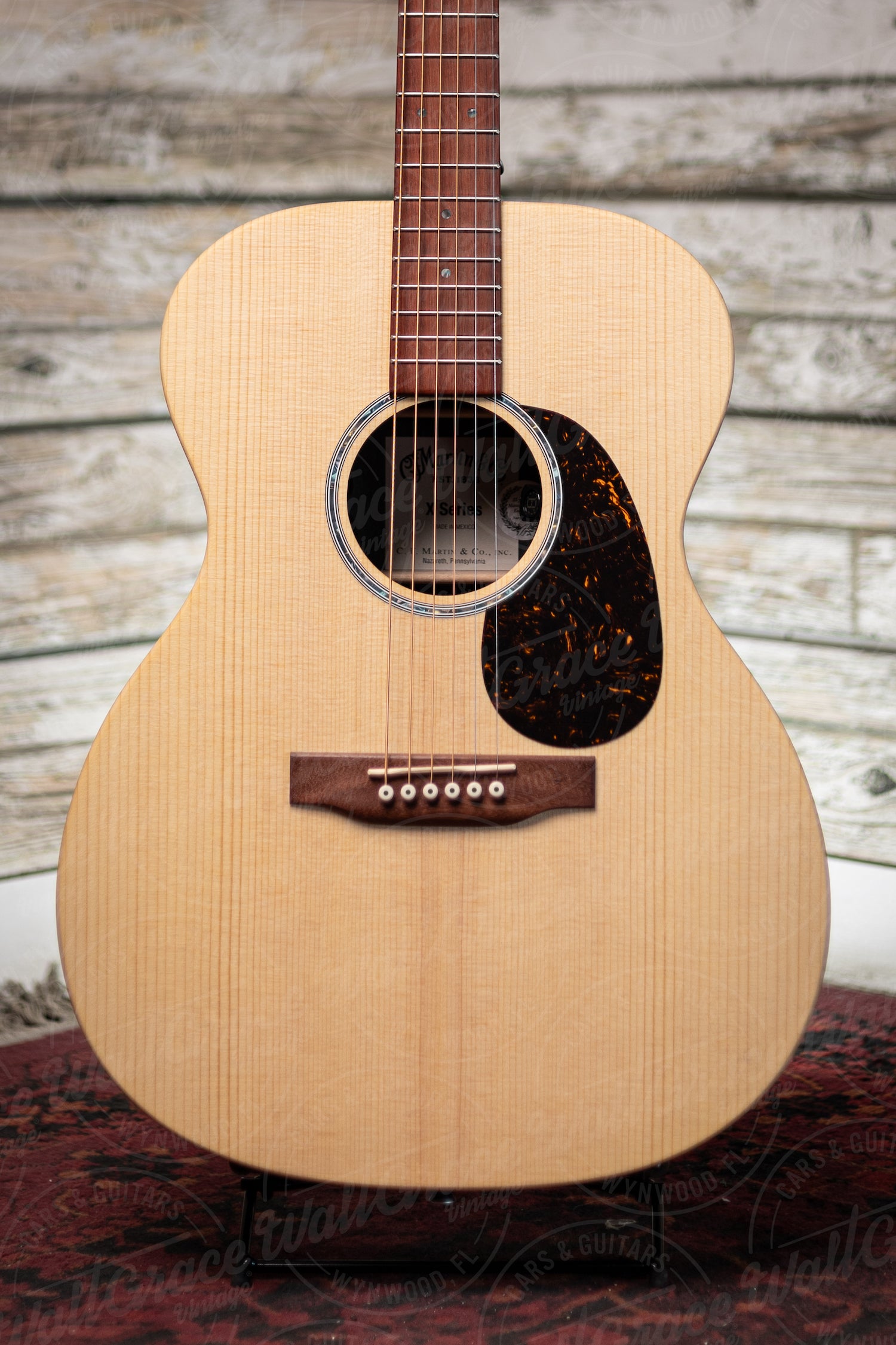 Martin 000X2E Brazilian Acoustic Guitar - Natural