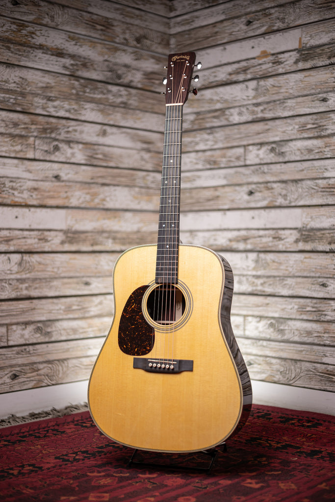 Martin HD-28E Left-Handed Acoustic Electric Guitar - Natural