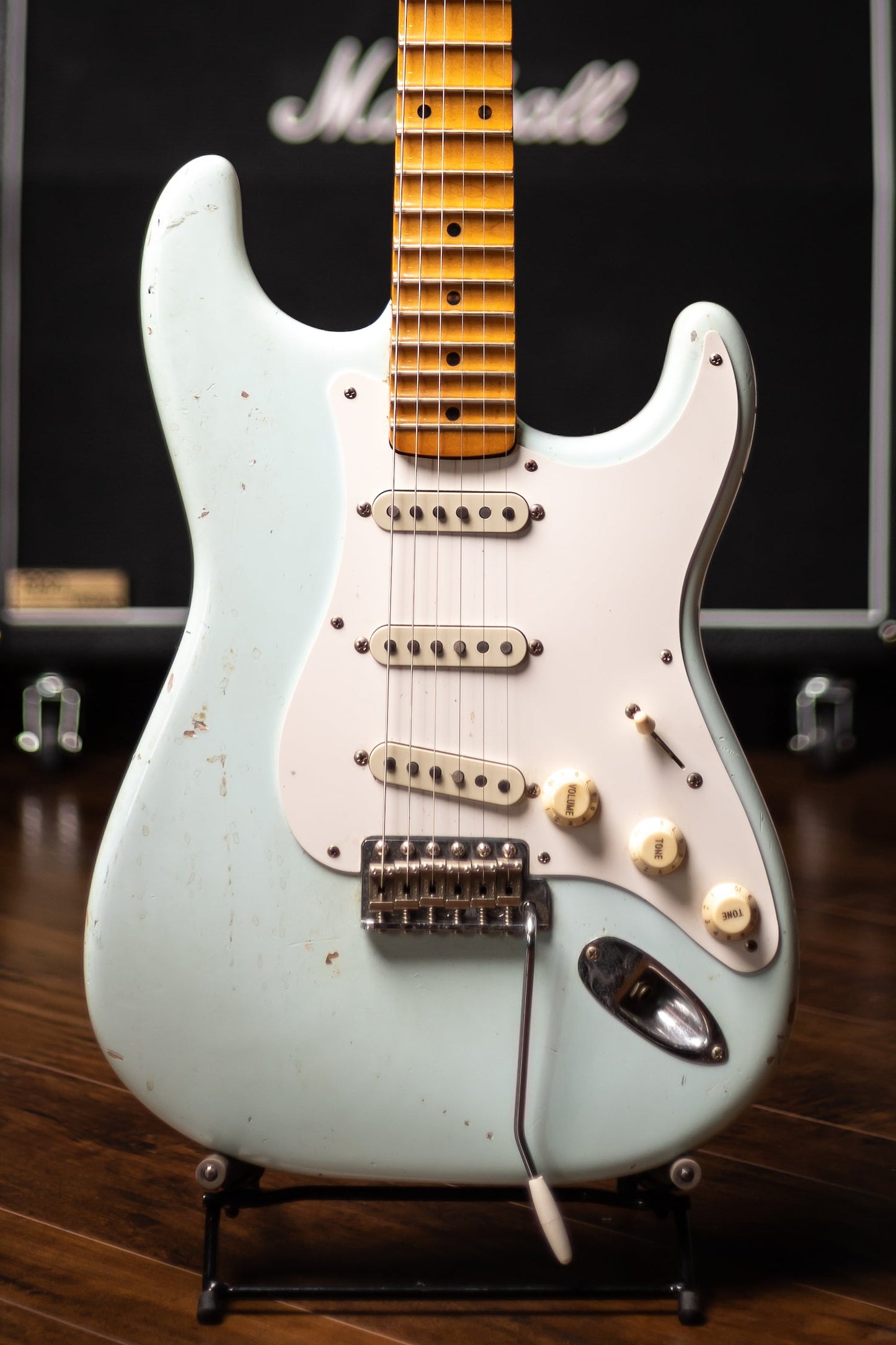 Fender '57 Stratocaster Yngwie Malmsteen Owned Stage and Studio Electric Guitar - Sonic Blue