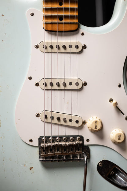 Fender '57 Stratocaster Yngwie Malmsteen Owned Stage and Studio Electric Guitar - Sonic Blue