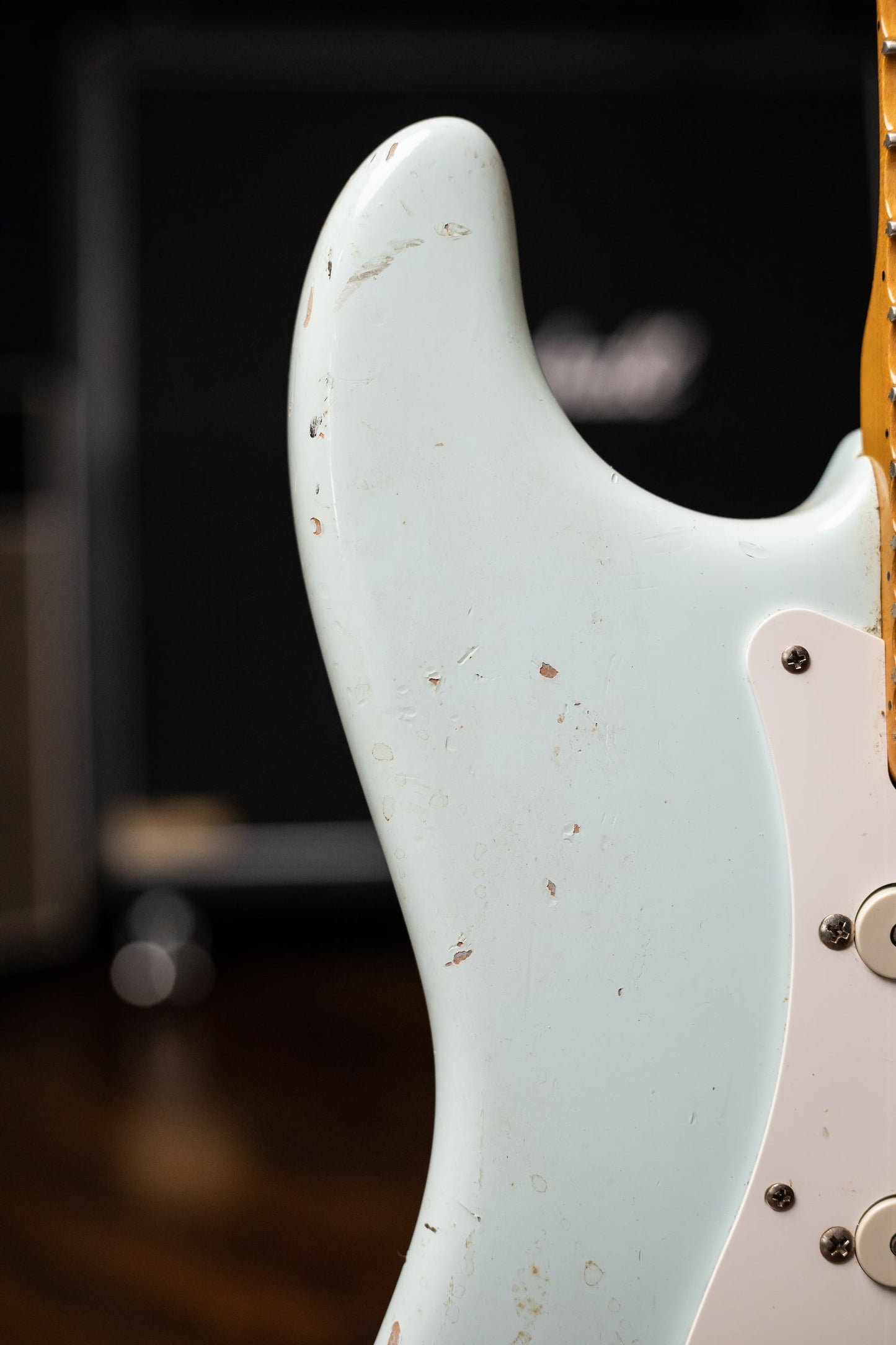 Fender '57 Stratocaster Yngwie Malmsteen Owned Stage and Studio Electric Guitar - Sonic Blue