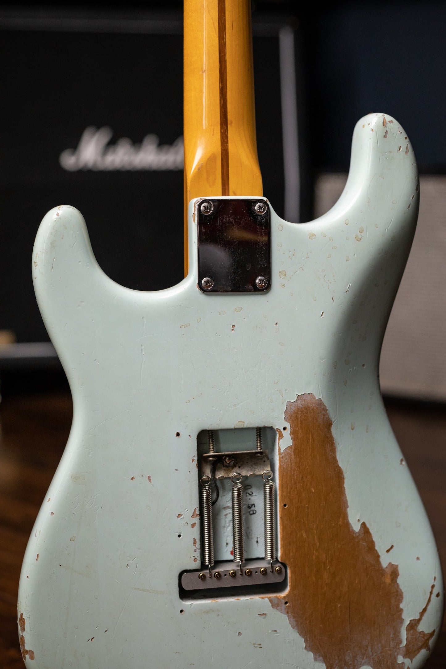 Fender '57 Stratocaster Yngwie Malmsteen Owned Stage and Studio Electric Guitar - Sonic Blue