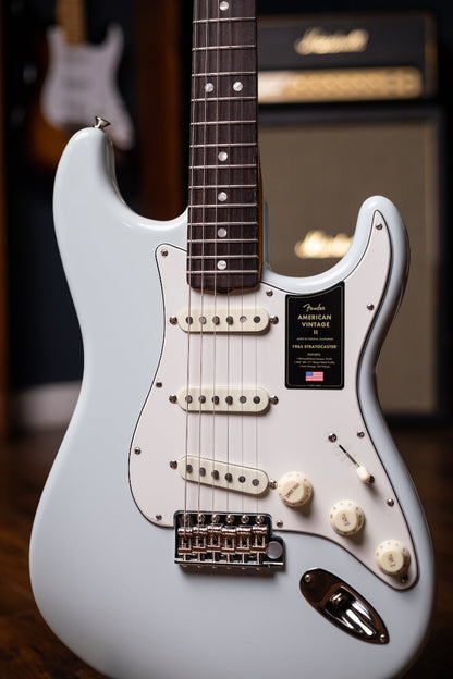 Fender American Vintage II 1965 Stratocaster Electric Guitar - Sonic Blue