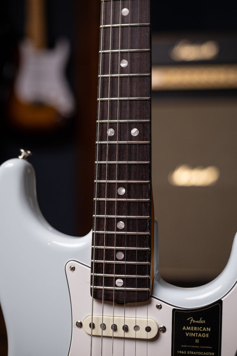 Fender American Vintage II 1965 Stratocaster Electric Guitar - Sonic Blue