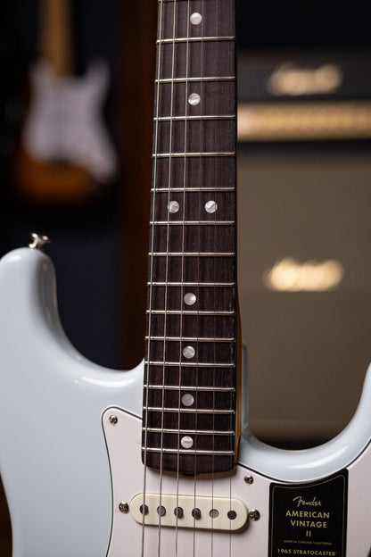 Fender American Vintage II 1965 Stratocaster Electric Guitar - Sonic Blue
