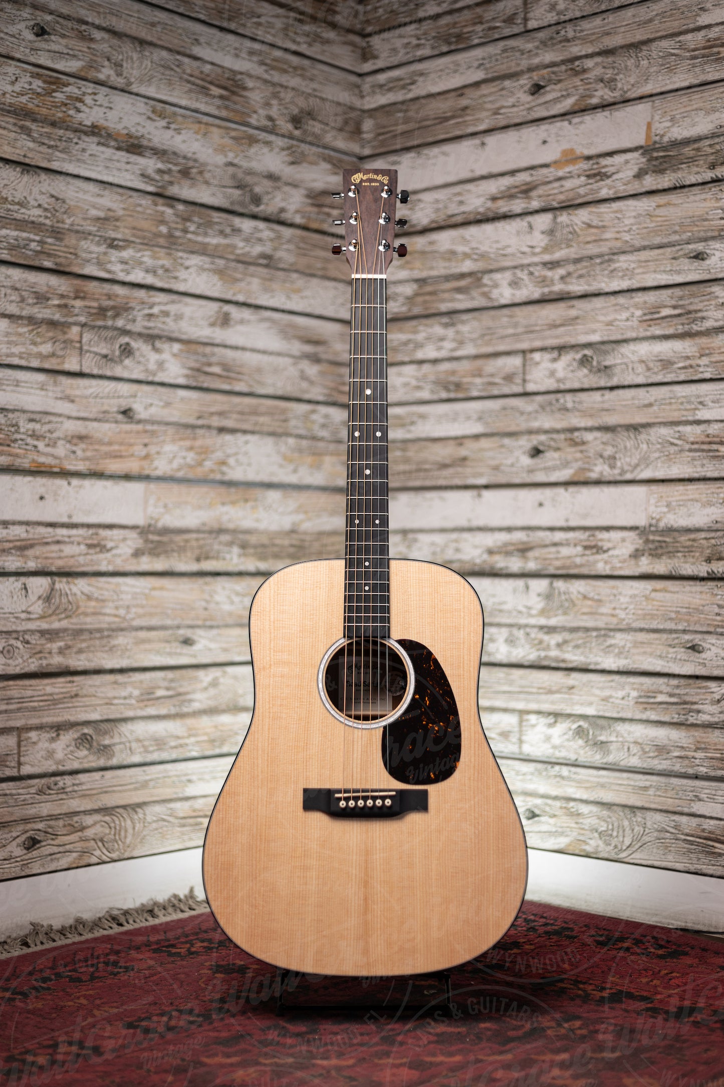 Martin D-10E Road Series Acoustic-Electric Guitar - Natural