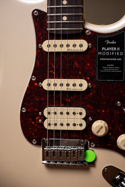 Fender Player II Mod Stratocaster HSS Electric Guitar - Olympic Pearl