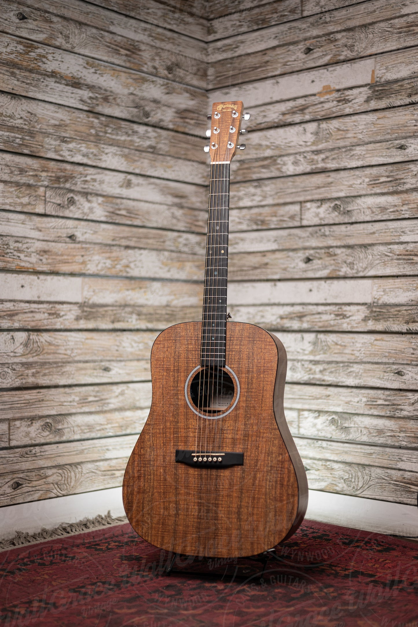 Martin D-X1E Koa Acoustic-Electric Guitar - Figured Koa