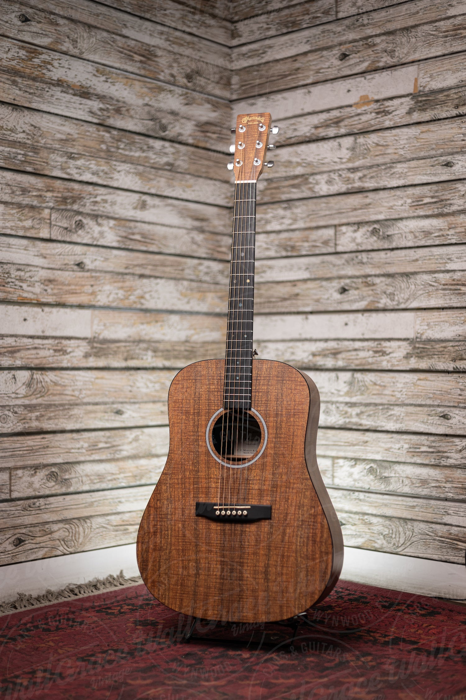 Martin D-X1E Koa Acoustic-Electric Guitar - Figured Koa