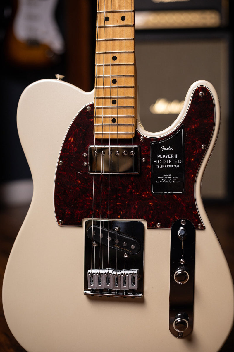Fender Player II Mod Telecaster Electric Guitar - Olympic Pearl