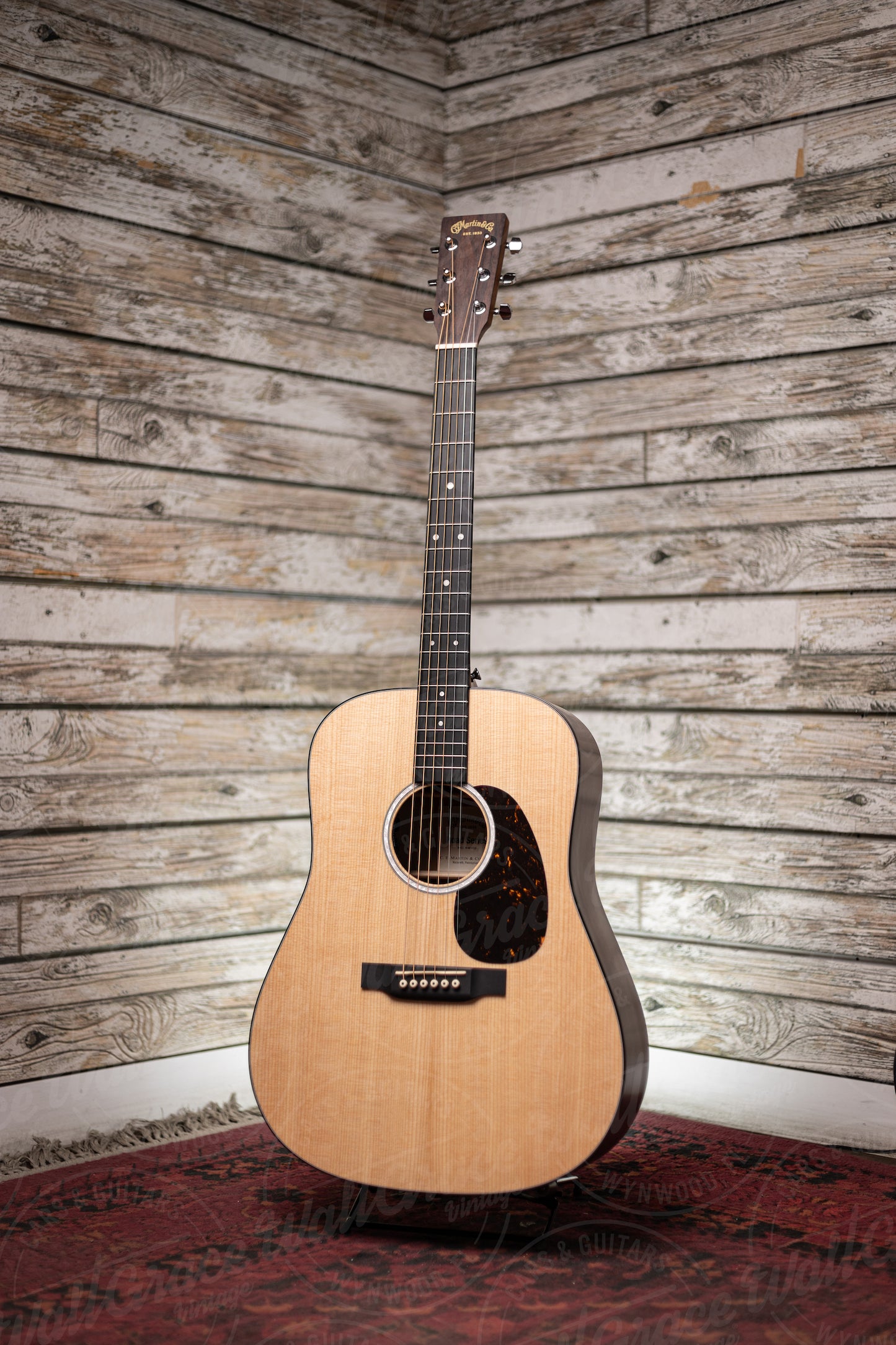 Martin D-10E Road Series Acoustic-Electric Guitar - Natural
