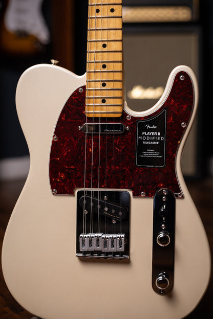 Fender Player II Mod Telecaster Electric Guitar - Olympic Pearl