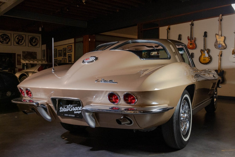 1963 Chevrolet Corvette Split Window Coupe Fuelie - Saddle Tan