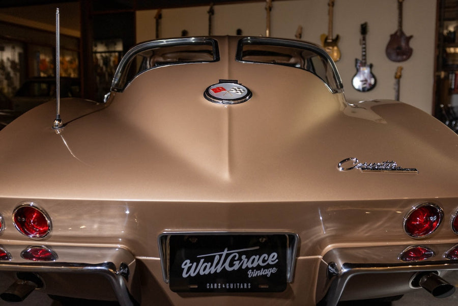 1963 Chevrolet Corvette Split Window Coupe Fuelie - Saddle Tan