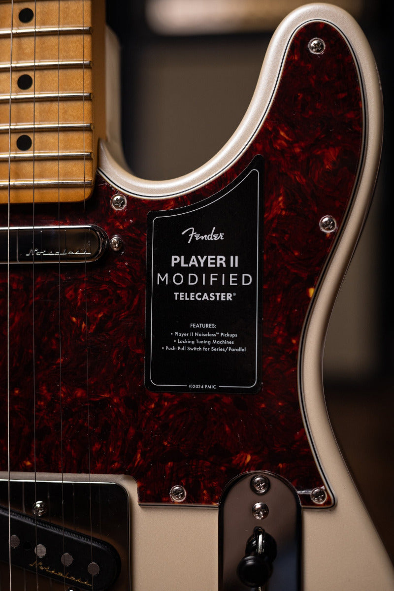 Fender Player II Mod Telecaster Electric Guitar - Olympic Pearl