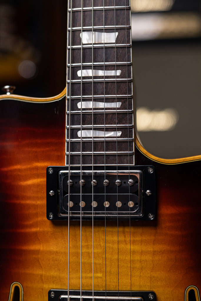 Pre-Order | Carneglia Master Series Sonora Custom Semi-Hollow Electric Guitar - Sunburst