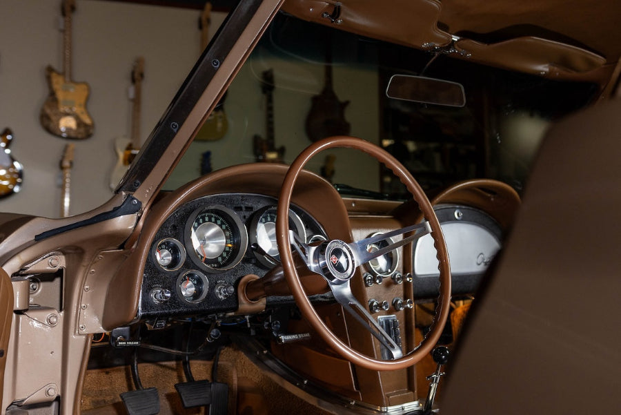 1963 Chevrolet Corvette Split Window Coupe Fuelie - Saddle Tan