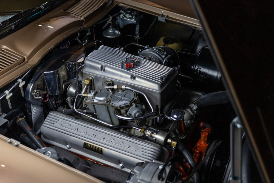 1963 Chevrolet Corvette Split Window Coupe Fuelie - Saddle Tan