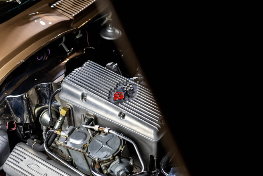 1963 Chevrolet Corvette Split Window Coupe Fuelie - Saddle Tan