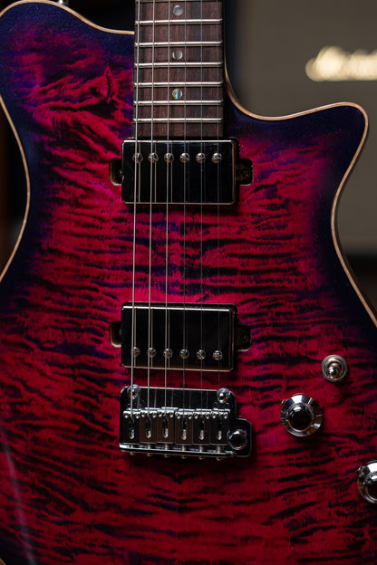 Carneglia Custom Shop Sublime Electric Guitar - Magenta Burst
