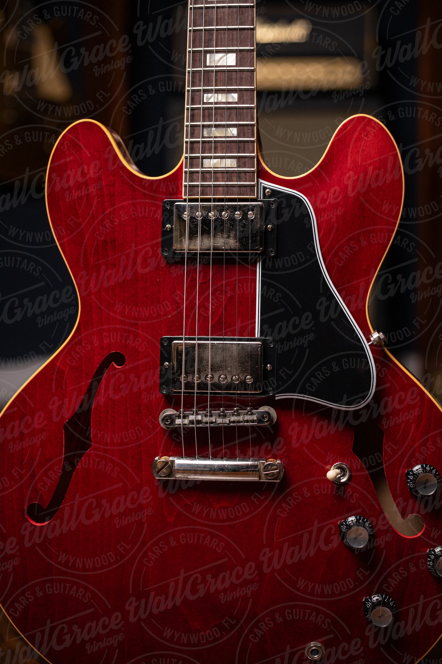 Gibson Custom Shop Murphy Lab 1964 ES-335 Reissue Ultra Light Aged Electric Guitar - Sixties Cherry