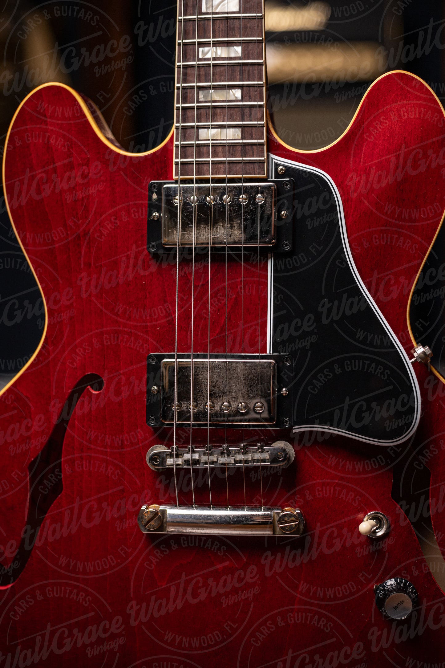 Gibson Custom Shop Murphy Lab 1964 ES-335 Reissue Ultra Light Aged Electric Guitar - Sixties Cherry