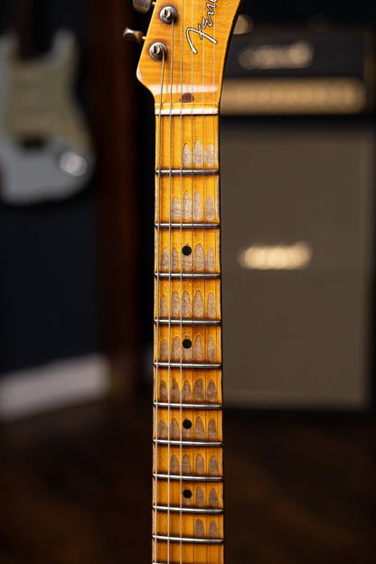 Fender Custom Shop '54 Blackguard Telecaster Super Heavy Relic Electric Guitar - Aged Nocaster Blonde