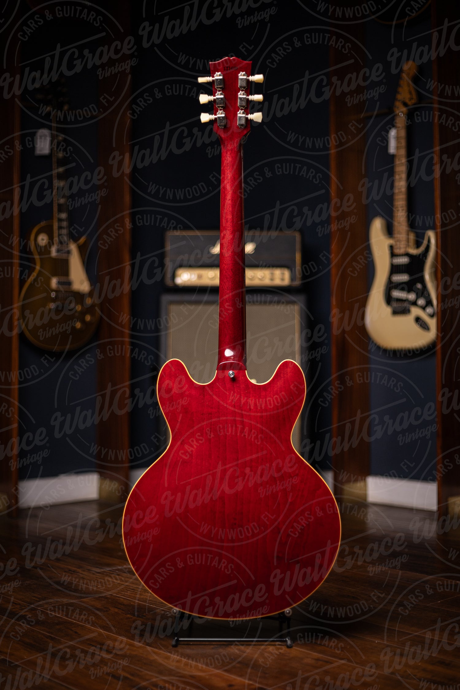 Gibson Custom Shop Murphy Lab 1964 ES-335 Reissue Ultra Light Aged Electric Guitar - Sixties Cherry