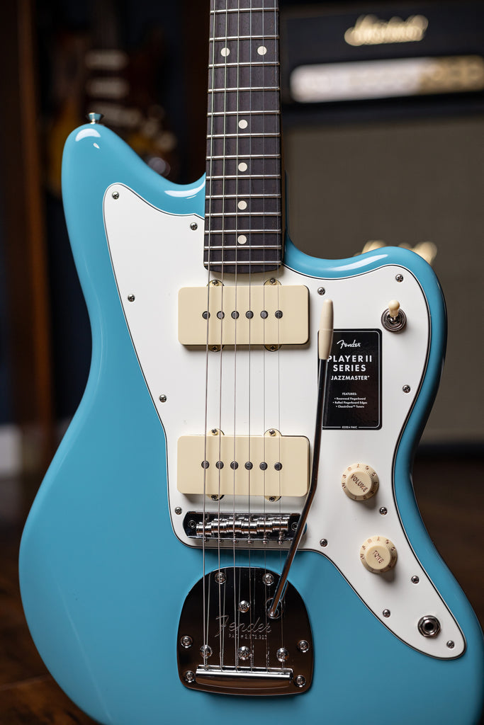 Fender Player II Jazzmaster Electric Guitar - Aquatone Blue