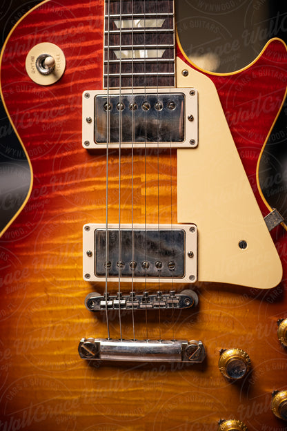 Gibson Custom Shop 1960 Les Paul Reissue Electric Guitar - VOS Washed Cherry Burst