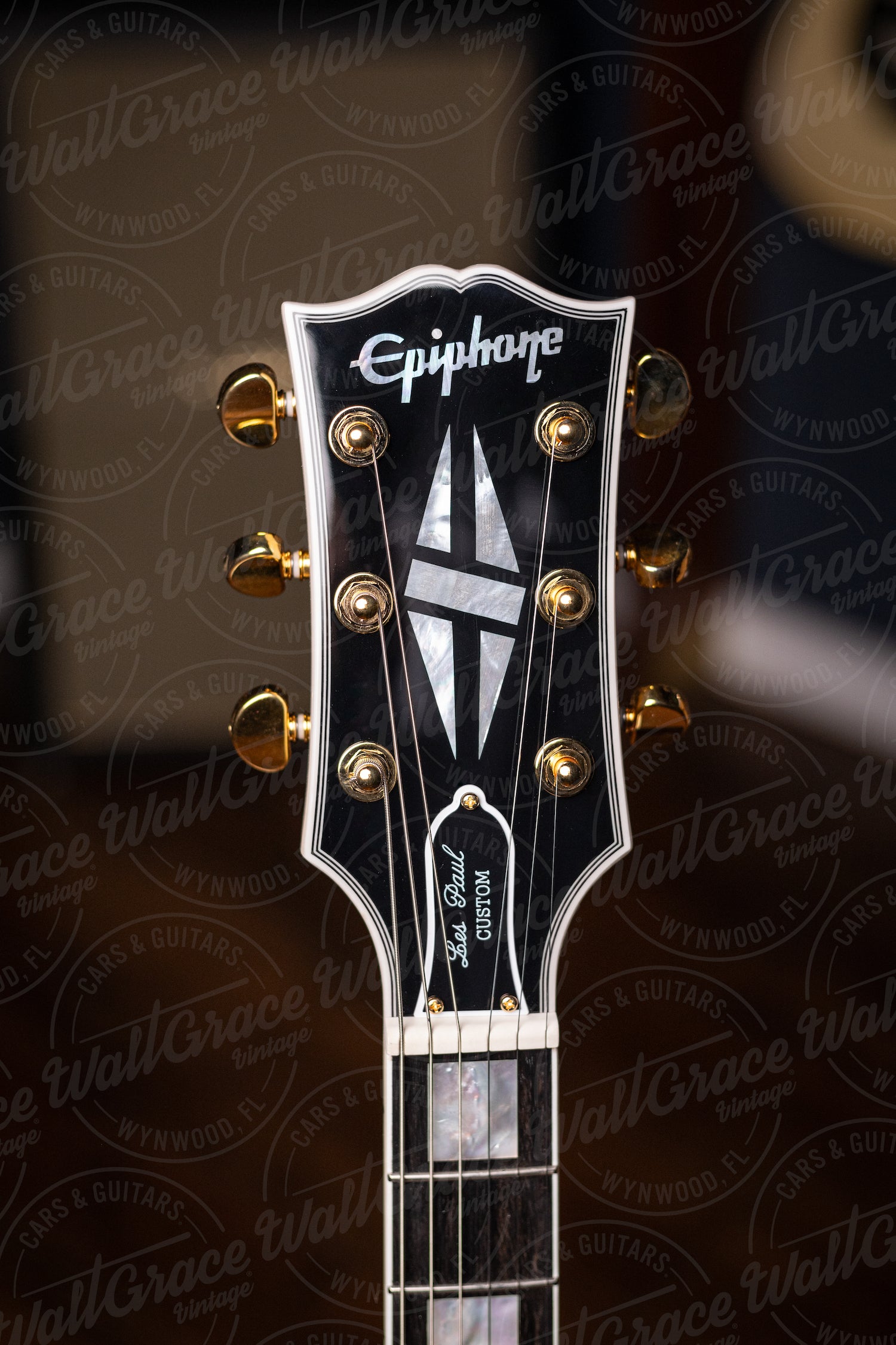 Epiphone Les Paul Custom Electric Guitar - Alpine White