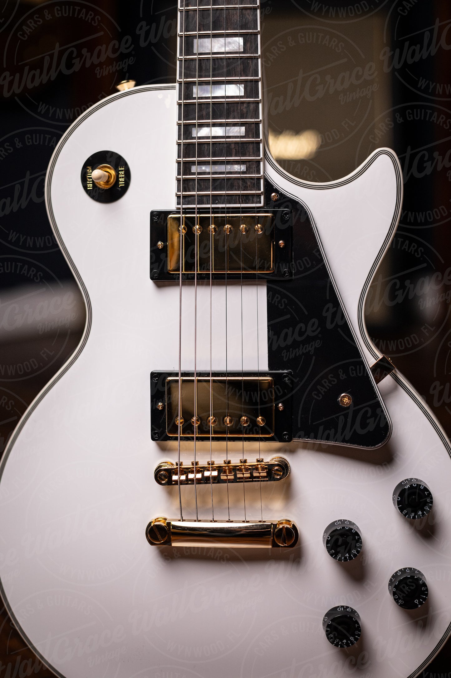 Epiphone Les Paul Custom Electric Guitar - Alpine White