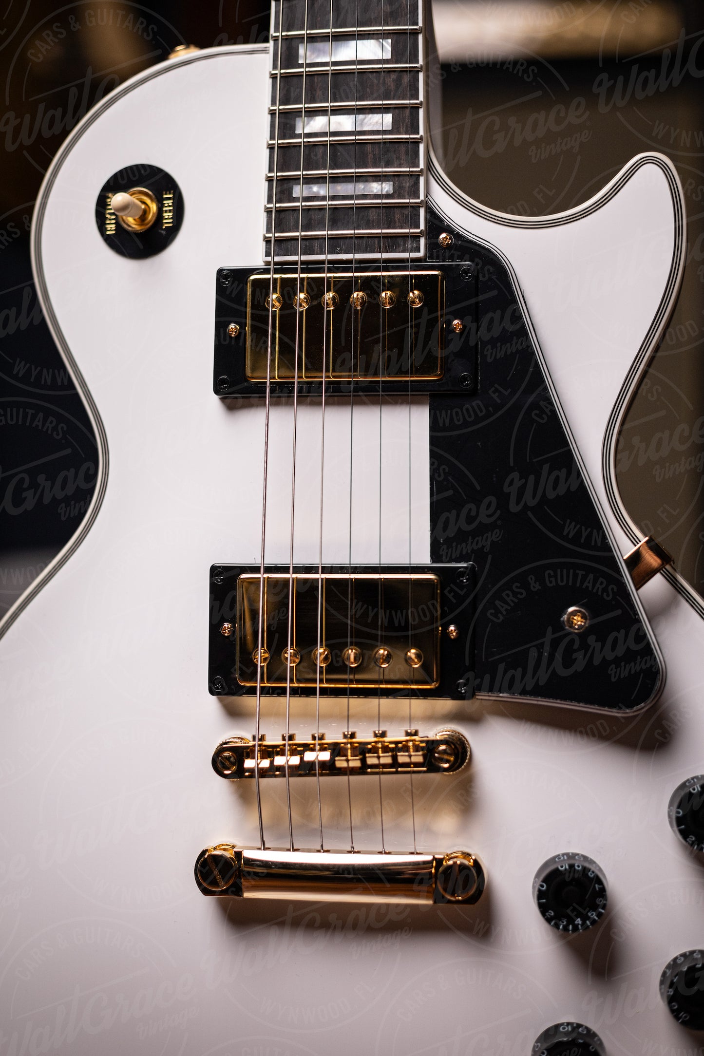 Epiphone Les Paul Custom Electric Guitar - Alpine White