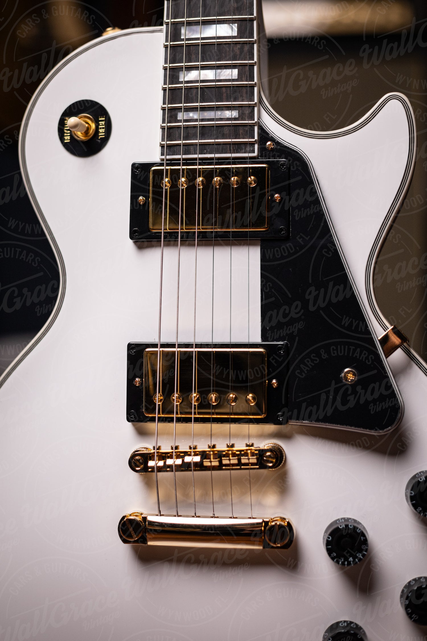 Epiphone Les Paul Custom Electric Guitar - Alpine White