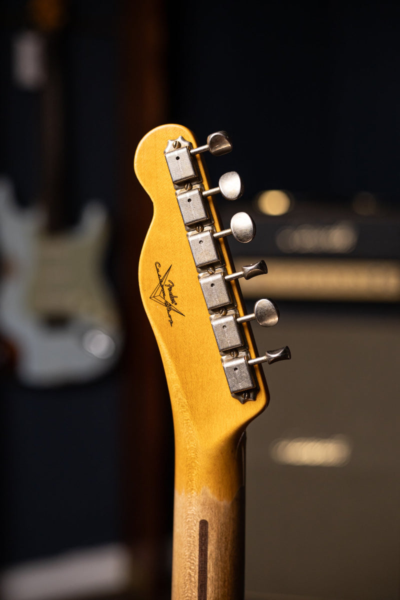 Fender Custom Shop '52 Telecaster Relic Electric Guitar - Aged Nocaster Blonde