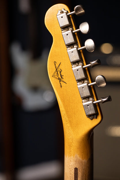 Fender Custom Shop '52 Telecaster Relic Electric Guitar - Aged Nocaster Blonde
