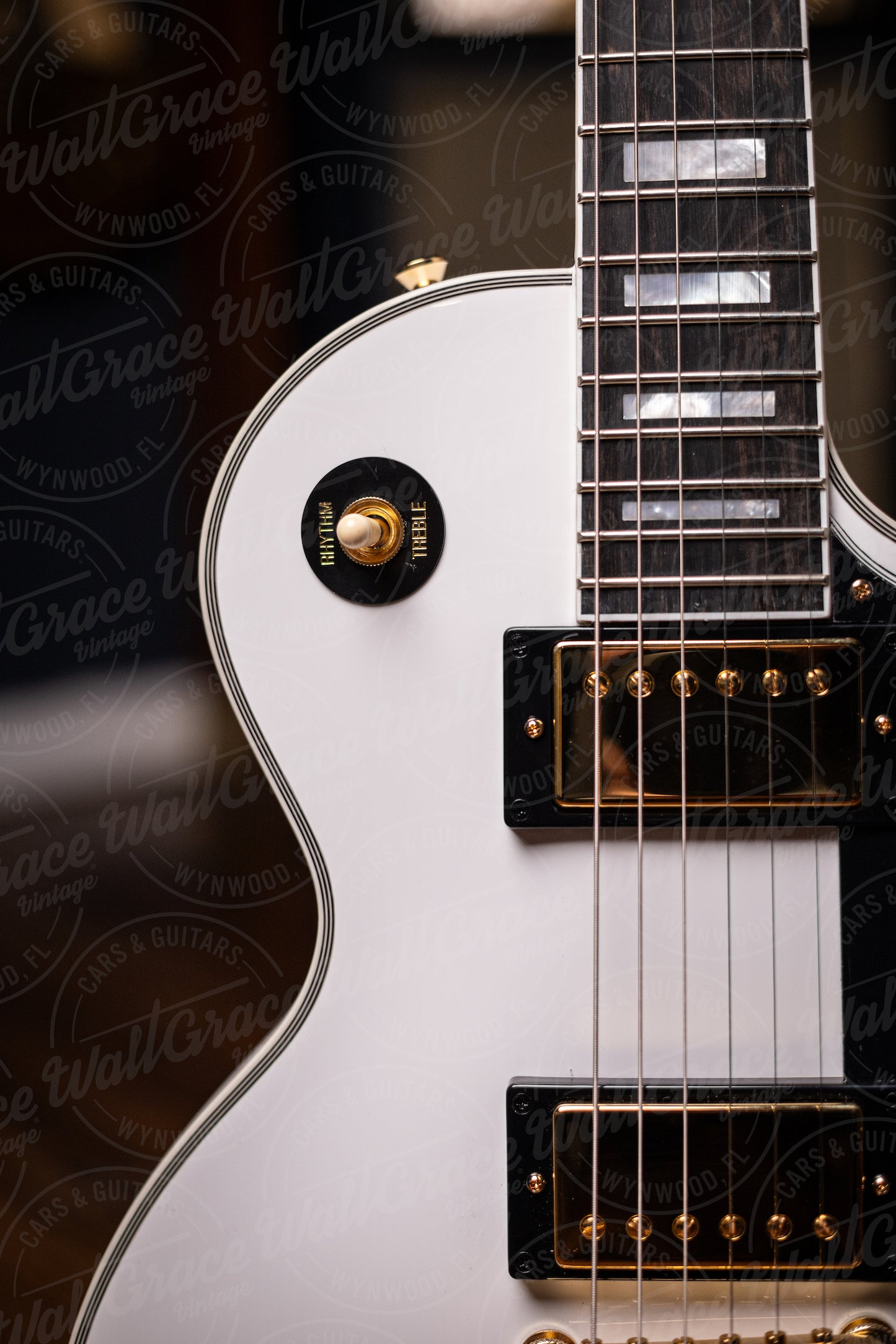Epiphone Les Paul Custom Electric Guitar - Alpine White