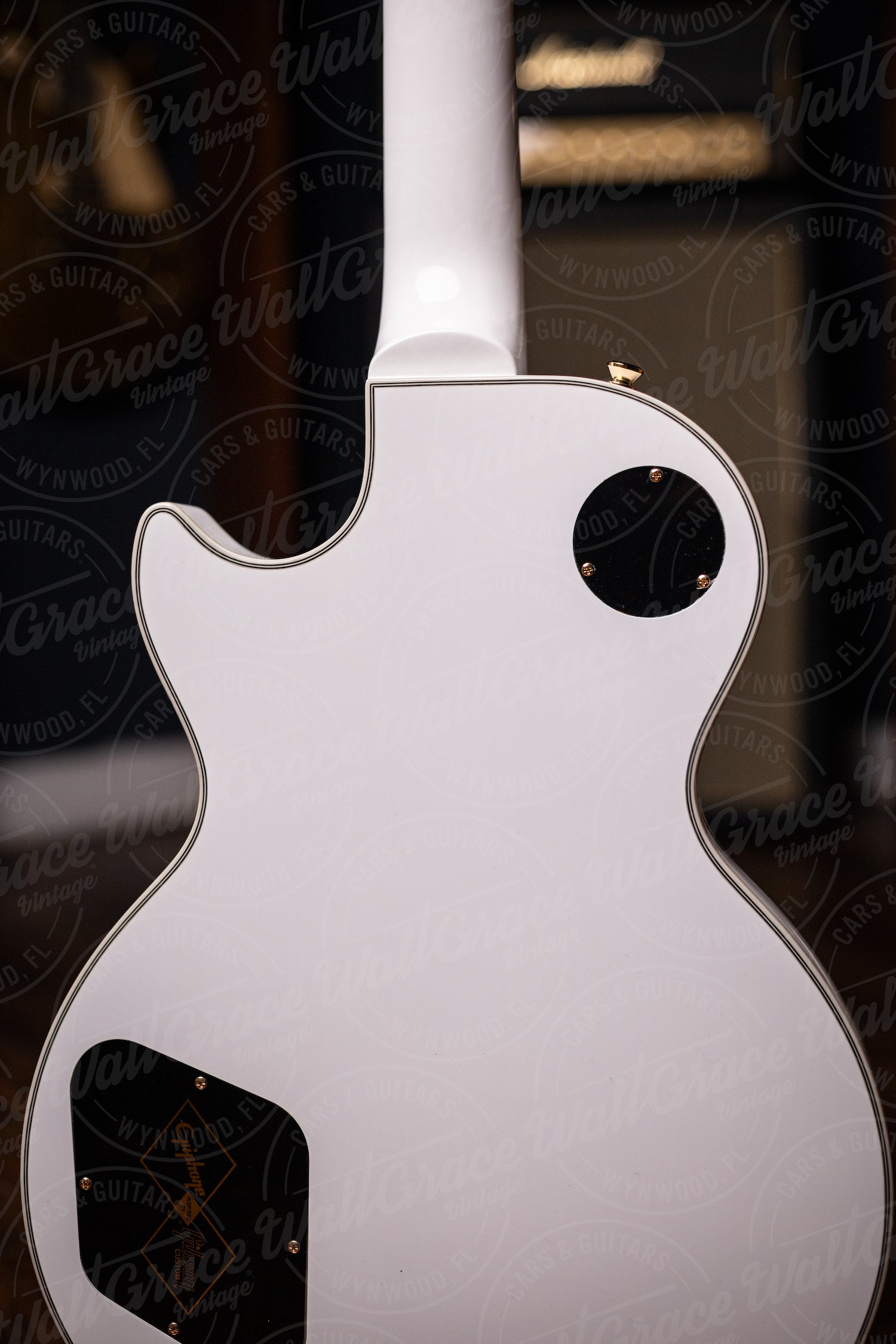Epiphone Les Paul Custom Electric Guitar - Alpine White