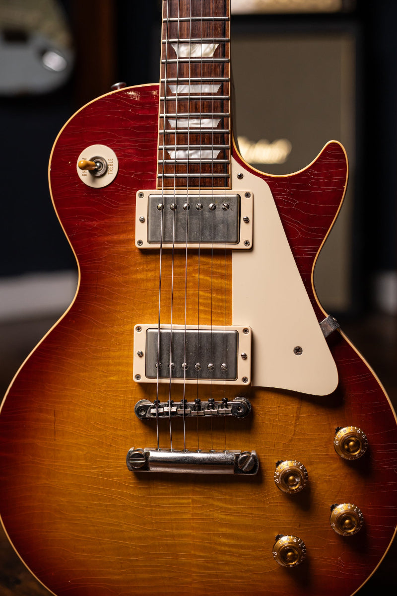 2008 Gibson Custom Shop 1958 Les Paul 50th Anniversary Tom Murphy Aged Electric Guitar - Cherry Sunburst
