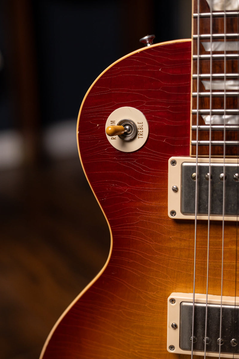 2008 Gibson Custom Shop 1958 Les Paul 50th Anniversary Tom Murphy Aged Electric Guitar - Cherry Sunburst