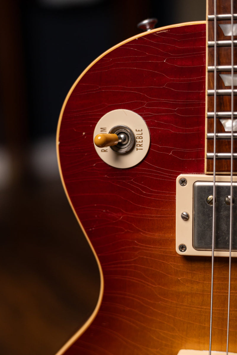 2008 Gibson Custom Shop 1958 Les Paul 50th Anniversary Tom Murphy Aged Electric Guitar - Cherry Sunburst