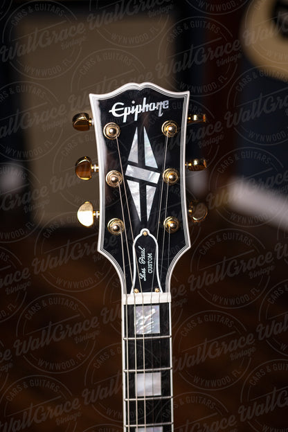 Epiphone Les Paul Custom Electric Guitar - Ebony