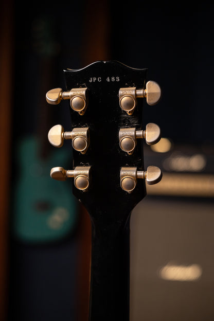 2008 Gibson Custom Shop Jimmy Page Les Paul Custom W/ Bigsby Electric Guitar - Ebony