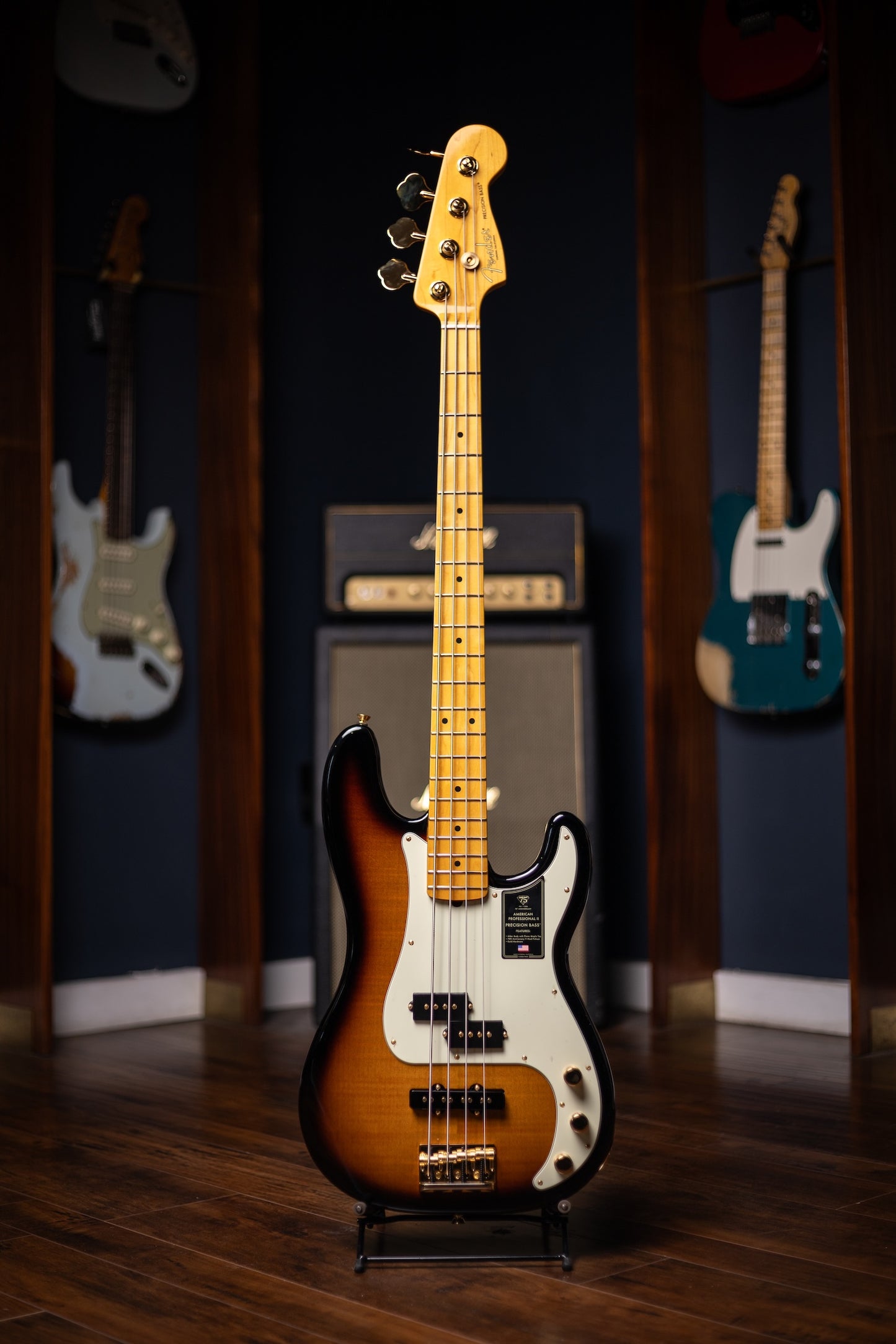 Fender 75th Anniversary American Professional PJ Bass - 2-Color Sunburst