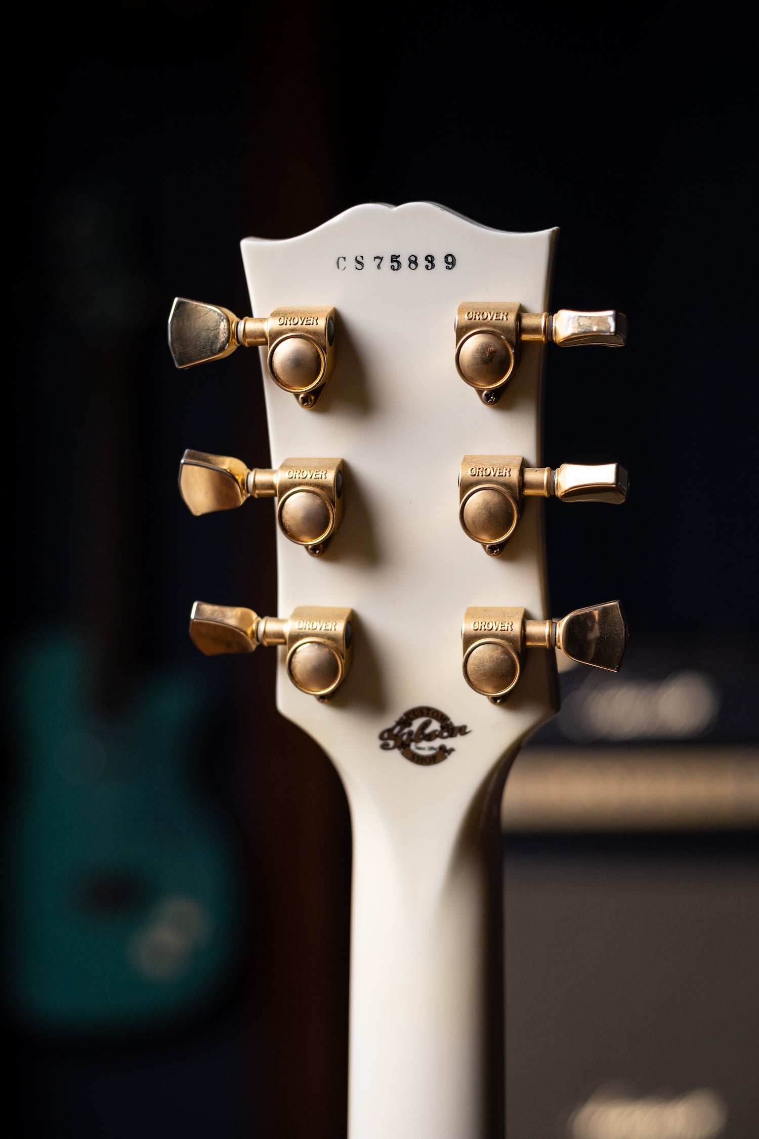 2007 Gibson Les Paul Custom Electric Guitar - Alpine White