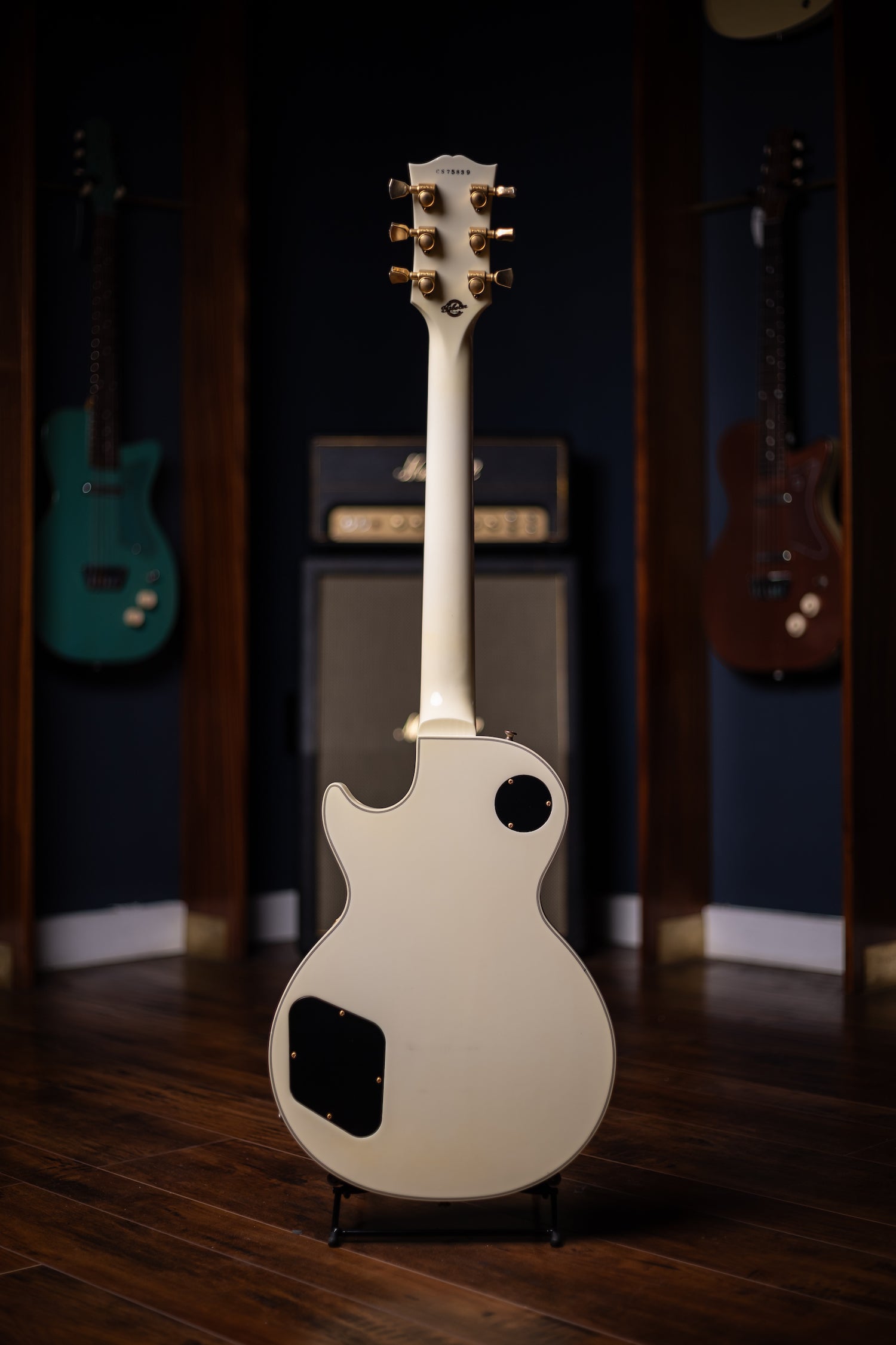 2007 Gibson Les Paul Custom Electric Guitar - Alpine White